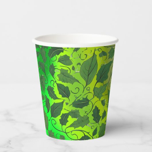 Papierkop Papieren Bekers (Voorkant)