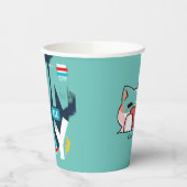 Papierkop Papieren Bekers (Links)