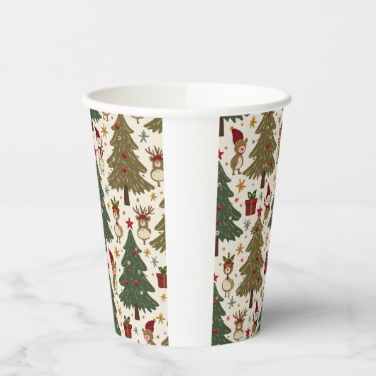 Papierkop Papieren Bekers (Links)