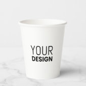 Papierkop Papieren Bekers (Voorkant)