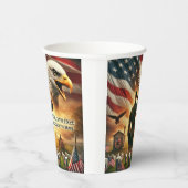 Papierkop Papieren Bekers (Rechts)