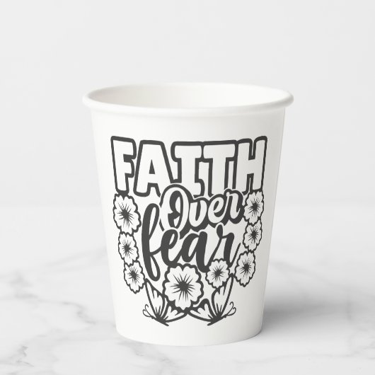 Papierkop Papieren Bekers (Achterkant)