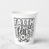 Papierkop Papieren Bekers (Voorkant)