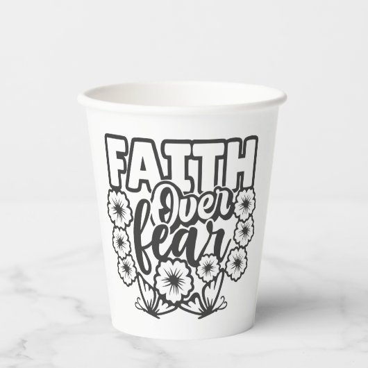 Papierkop Papieren Bekers (Voorkant)