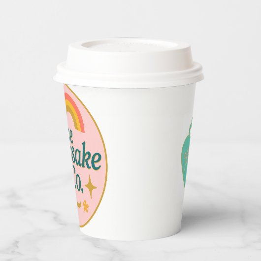 Papierkop Papieren Bekers (Links)