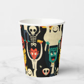 Papierkop Papieren Bekers (Links)