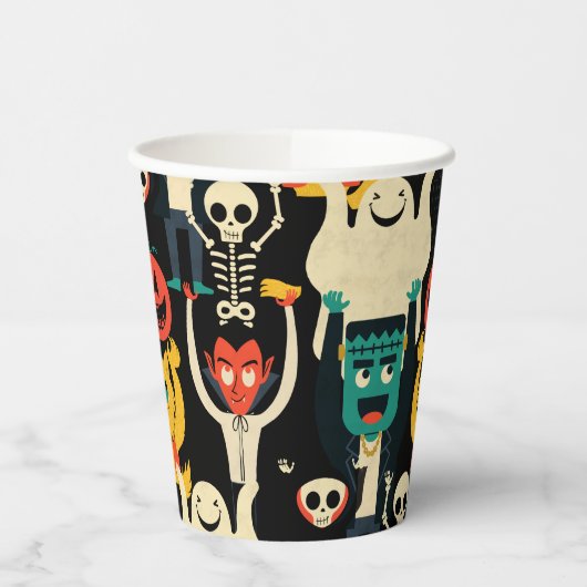 Papierkop Papieren Bekers (Links)