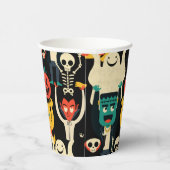 Papierkop Papieren Bekers (Rechts)