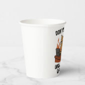 Papierkop Papieren Bekers (Rechts)