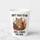 Papierkop Papieren Bekers (Voorkant)