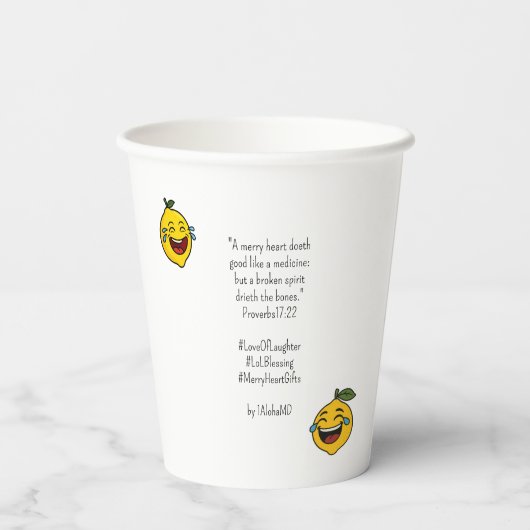 Papierkop Papieren Bekers (Achterkant)