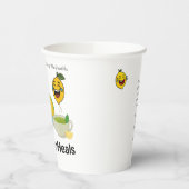 Papierkop Papieren Bekers (Links)