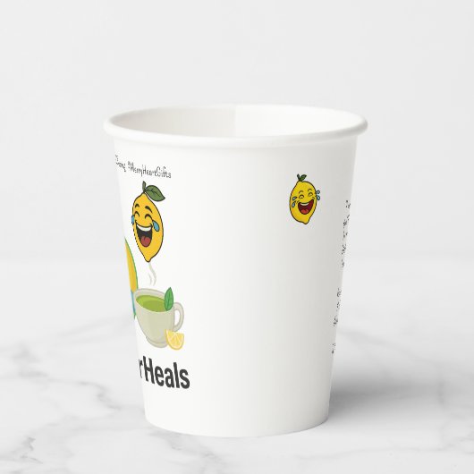 Papierkop Papieren Bekers (Links)