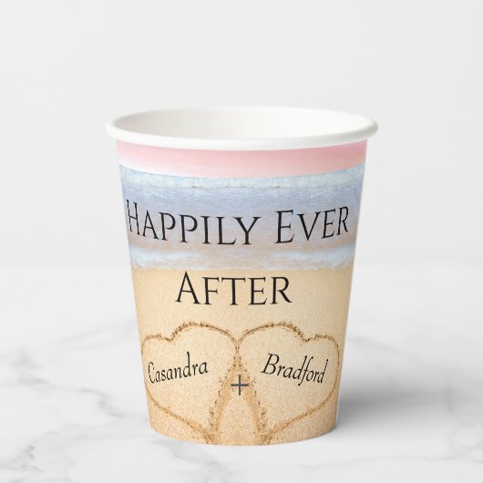 Papierkop Papieren Bekers (Achterkant)