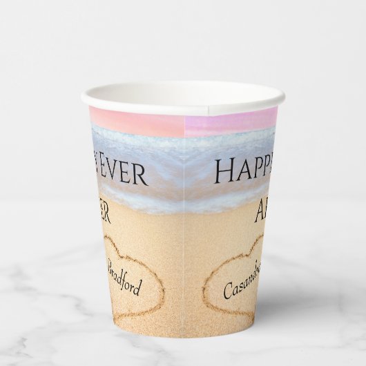 Papierkop Papieren Bekers (Rechts)