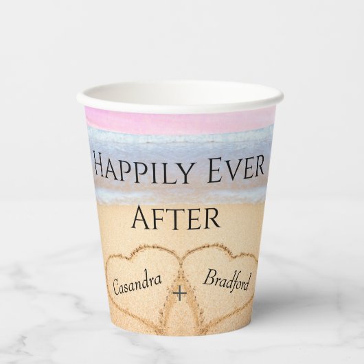 Papierkop Papieren Bekers (Voorkant)