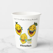 Papierkop Papieren Bekers (Voorkant)