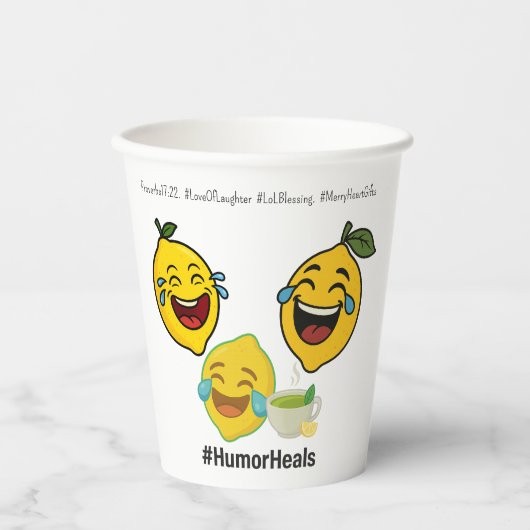 Papierkop Papieren Bekers (Voorkant)