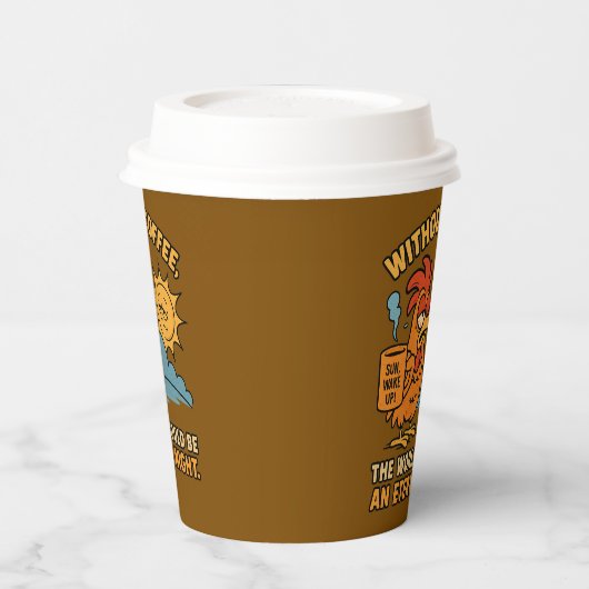 Papierkop Papieren Bekers (Links)