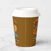 Papierkop Papieren Bekers (Rechts)