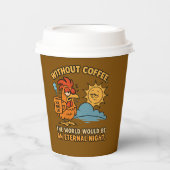 Papierkop Papieren Bekers (Voorkant)