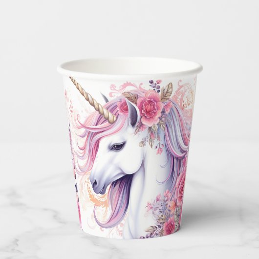 Papierkop Papieren Bekers (Achterkant)