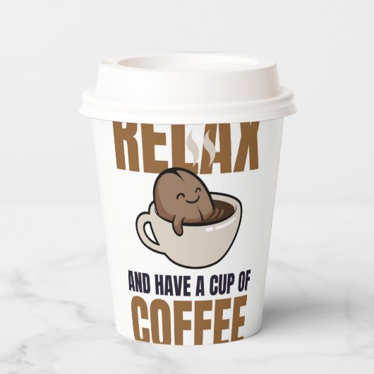 Papierkop Papieren Bekers (Achterkant)