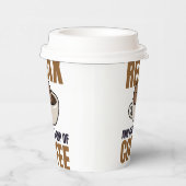 Papierkop Papieren Bekers (Rechts)