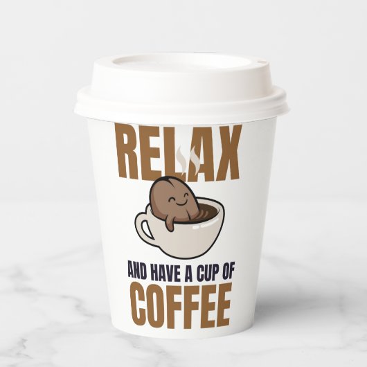 Papierkop Papieren Bekers (Voorkant)