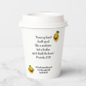 Papierkop Papieren Bekers (Achterkant)