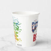 Papierkop Papieren Bekers (Rechts)