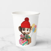 Papierkop Papieren Bekers (Achterkant)