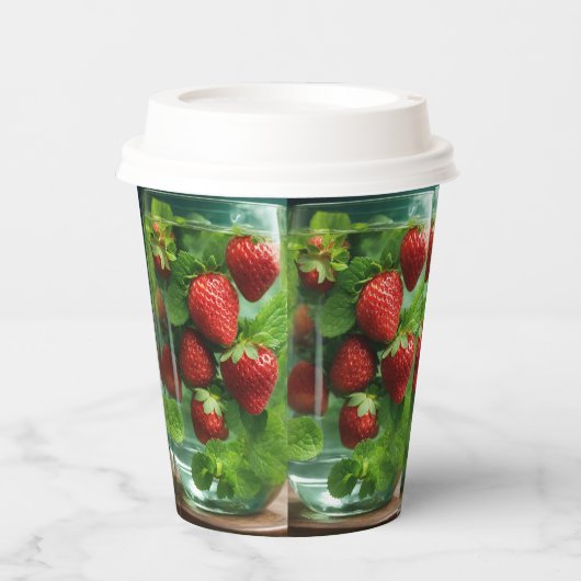 Papierkop Papieren Bekers (Voorkant)