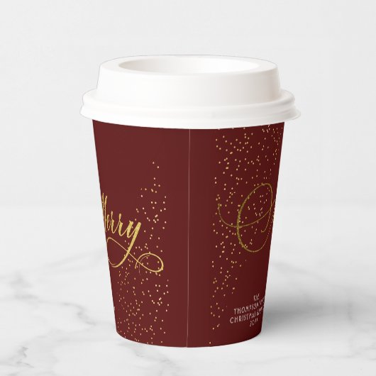 Papierkop Papieren Bekers (Rechts)