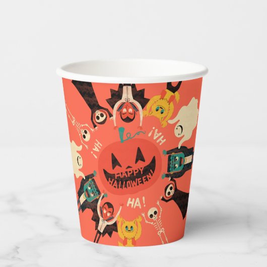 Papierkop Papieren Bekers (Voorkant)