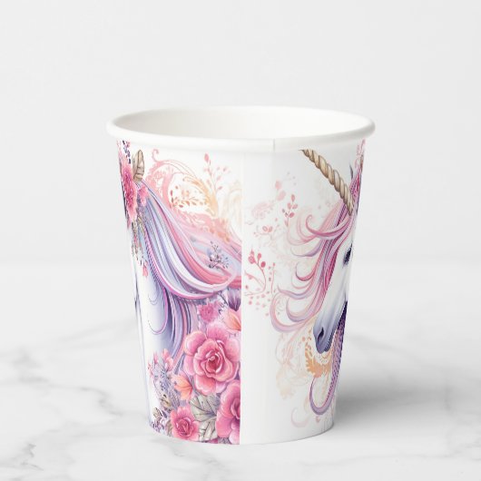 Papierkop Papieren Bekers (Rechts)