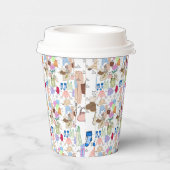 Papierkop Papieren Bekers (Rechts)