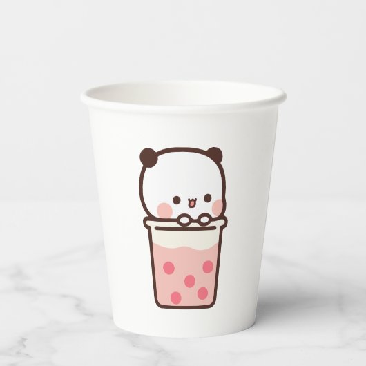 Papierkop Papieren Bekers (Achterkant)