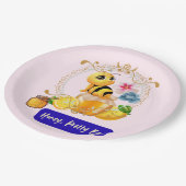 Papierkop Papieren Bordje (Gekanteld)