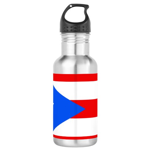 Papierkop van Puerto Rican Waterfles (Voorkant)