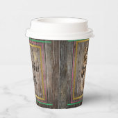 Papierkop voor paardendecoratie papieren bekers (Rechts)