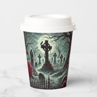 Papierkoppen: 8 oz Papierbekertje, deksel: deksel Papieren Bekers