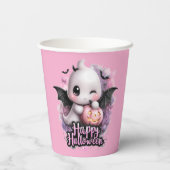 Papierkoppen: 8 oz Papierbekertje, deksel: geen Papieren Bekers (Achterkant)