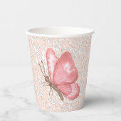 Papierkoppen: 8 oz Papierbekertje, deksel: geen Papieren Bekers (Voorkant)