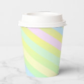 Papierkoppen met plakband papieren bekers (Achterkant)