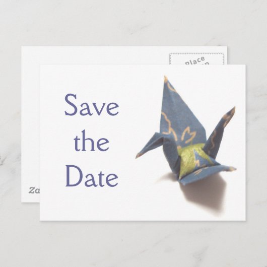 Papierkraan Aankondigingskaart (Voorkant / Achterkant)