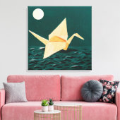 Papierkraan Canvas Afdruk (Insitu (Woonkamer))