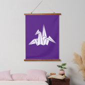 Papierkraan Hangend Wandkleed (Slaapkamer)