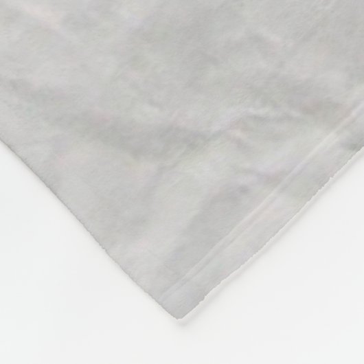 Papierkreukjes, witte kauwtextuur fleece deken (Hoek)