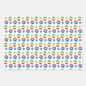 Papierlade met pachtophoping 3 inpakpapier vel (Voorkant 3)